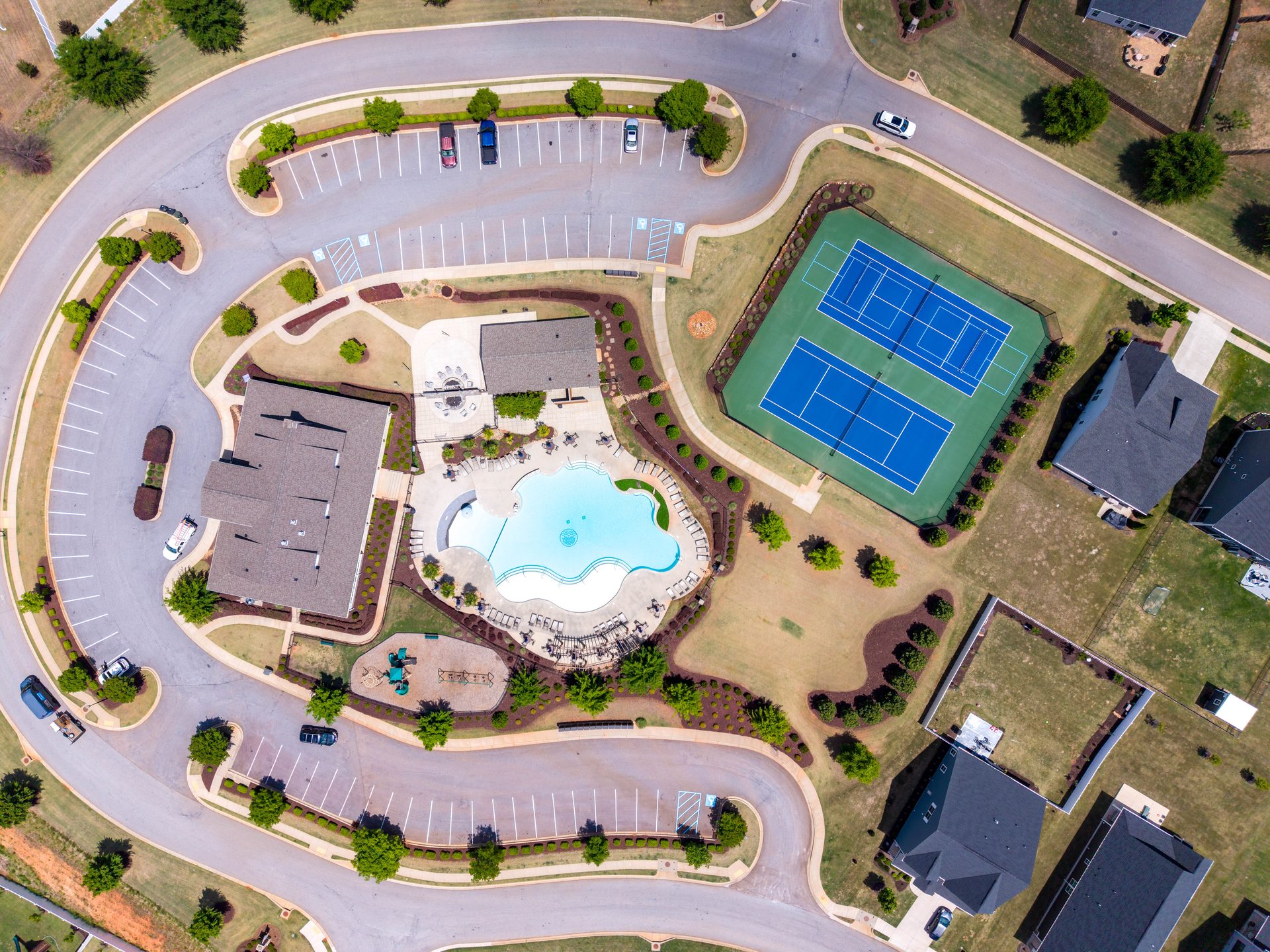 10 - Amenity Complex - Top-Down Overview